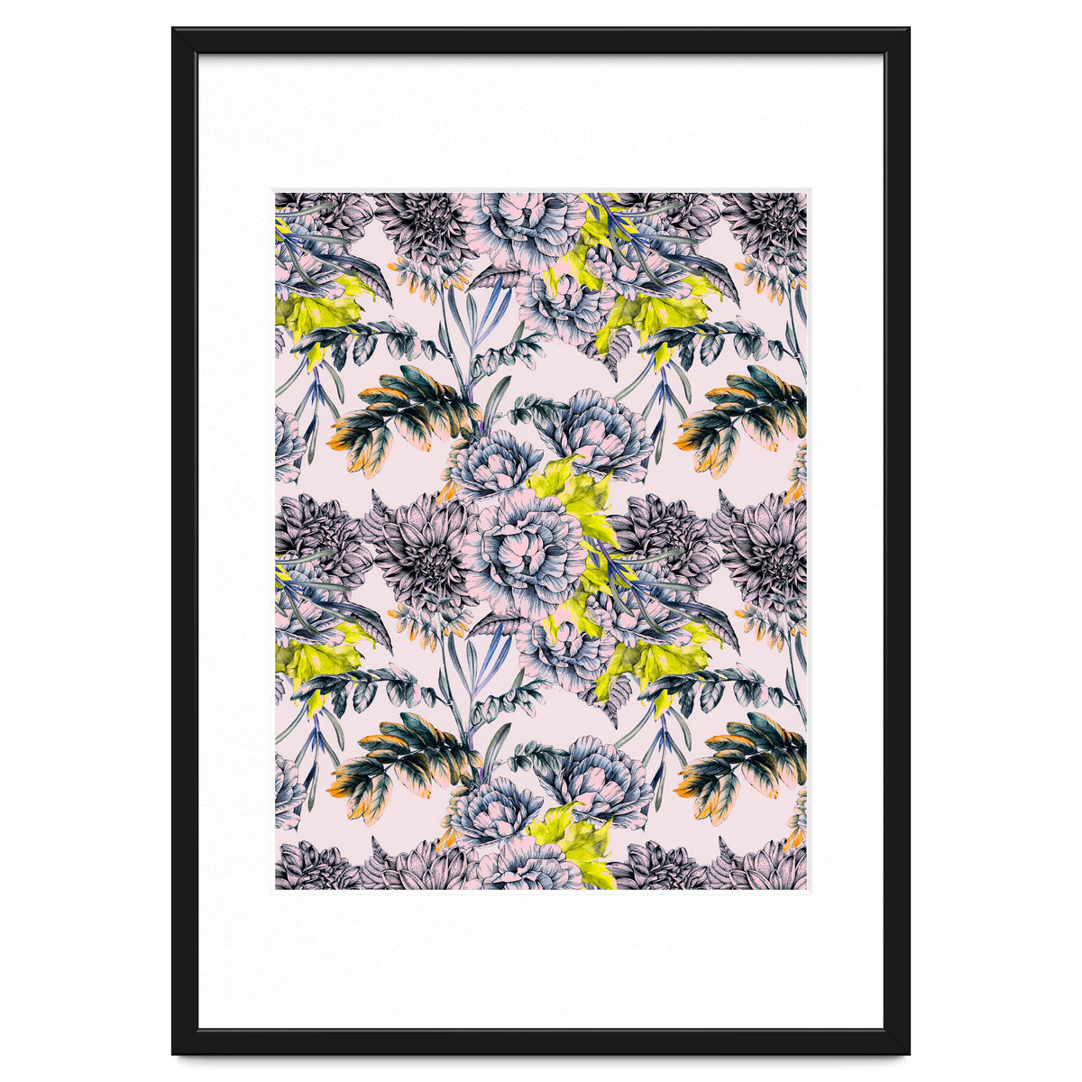 Flowering blooming in pink