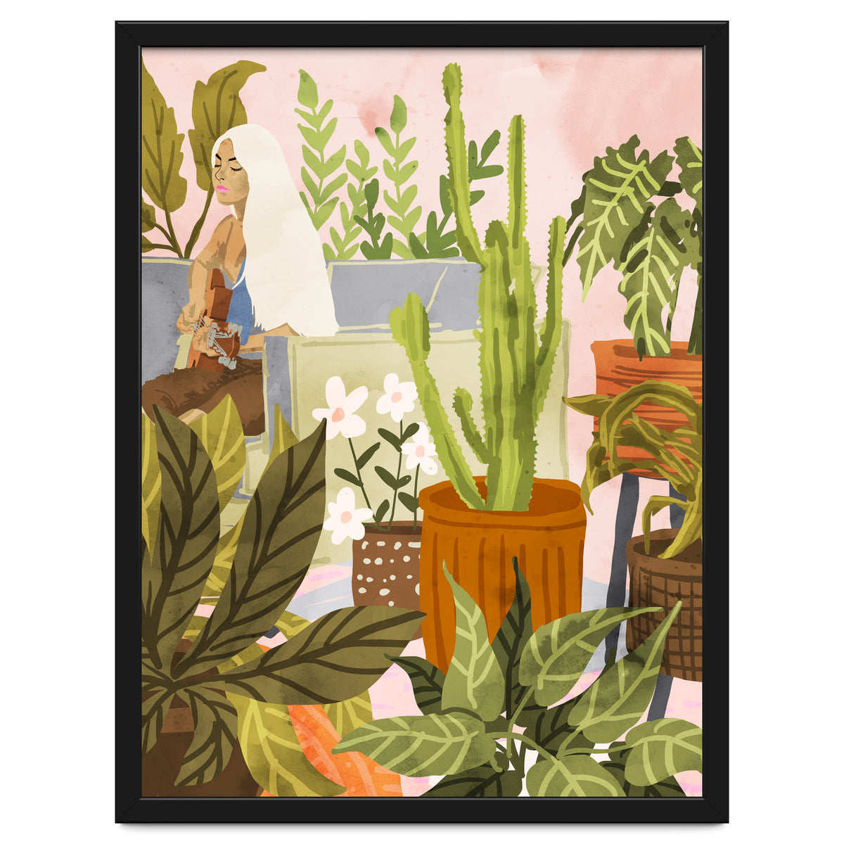 Playing For My Plants