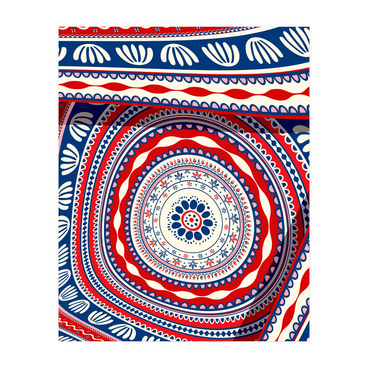 Romanian embroidery background 28 (Print Only)