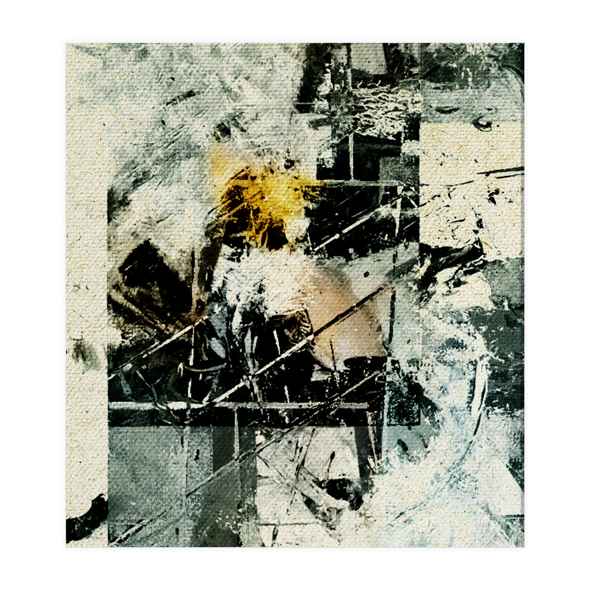 Lighthouse In Storm (Print Only)