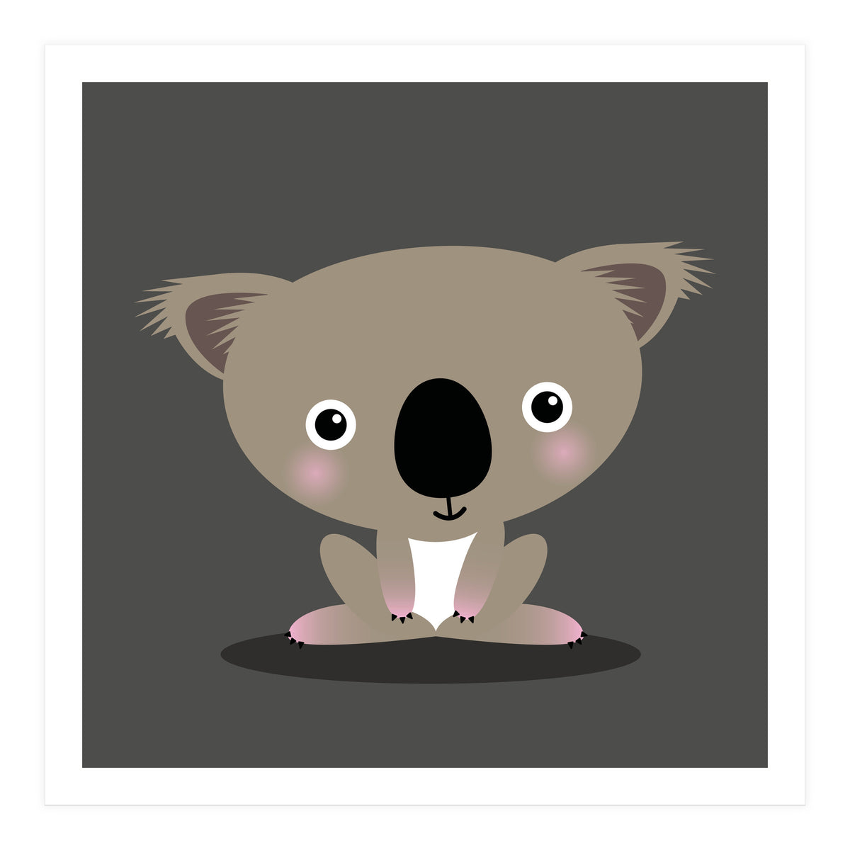 Nursery Kawaii Koala (Print Only)