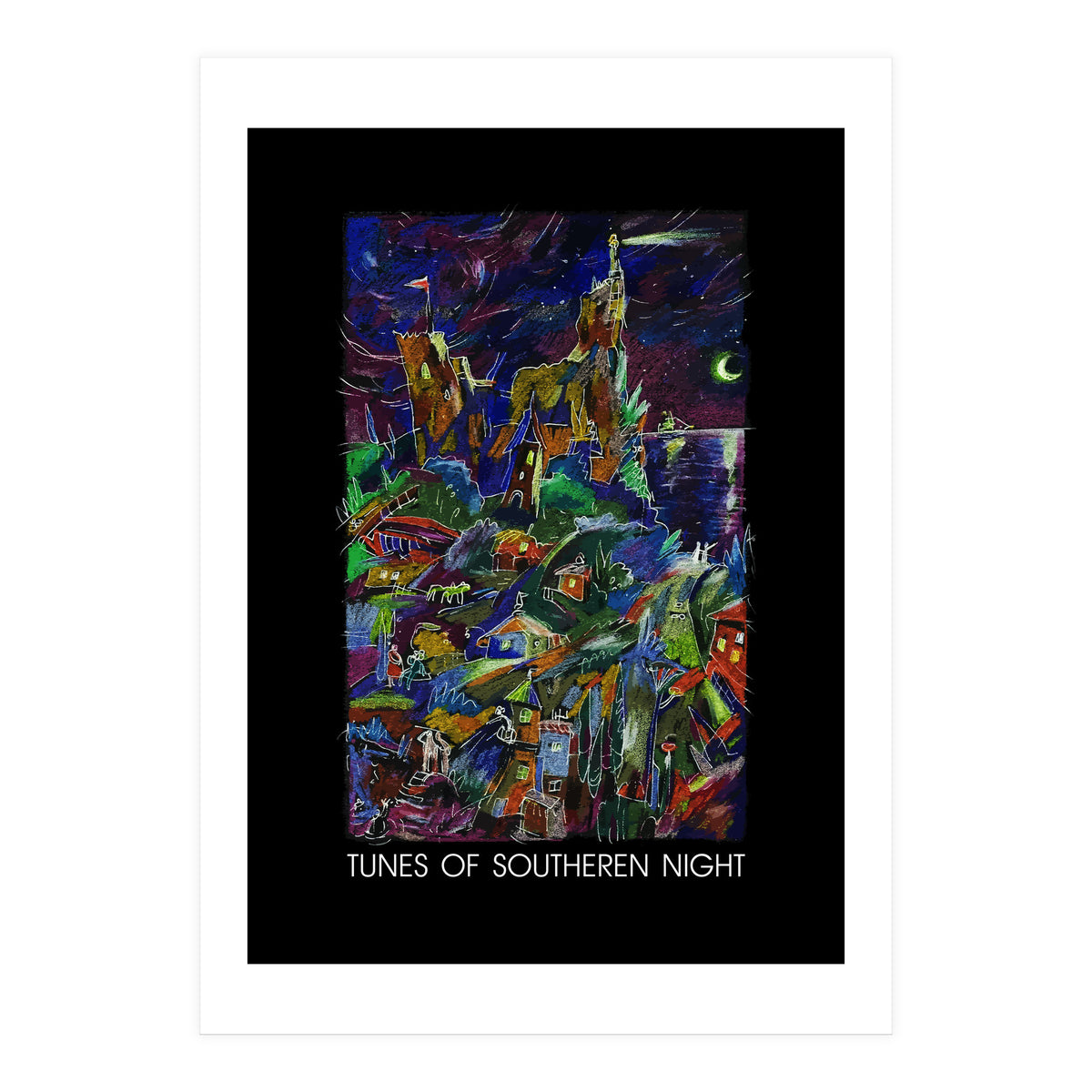 Tunes Of Southern Night (Print Only)