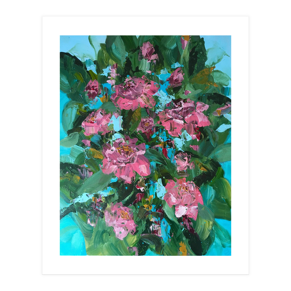 Vibrant Roses (Print Only)