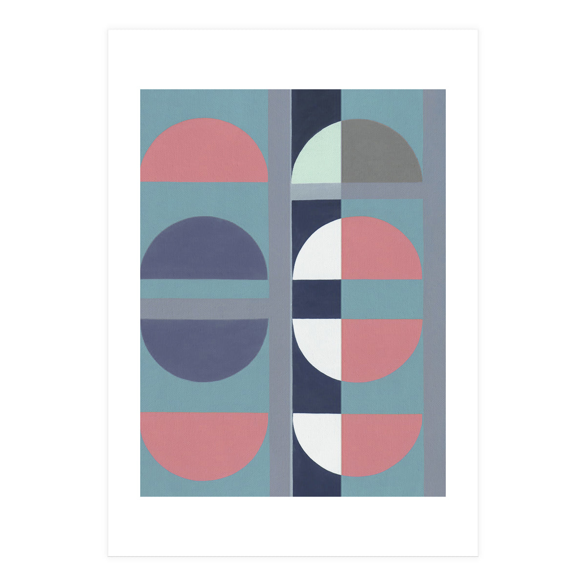 Half Circles 3 (Print Only)