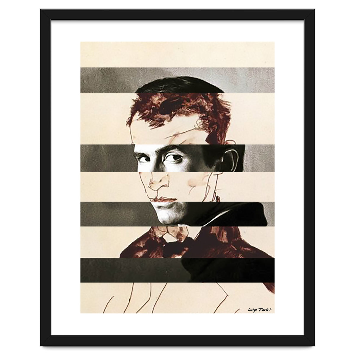 Egon Schiele's Self Portrait & Anthony Perkins