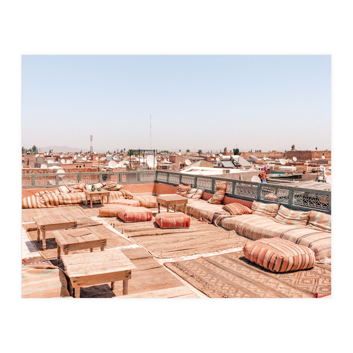 Moroccan Rooftop 1 (Print Only)