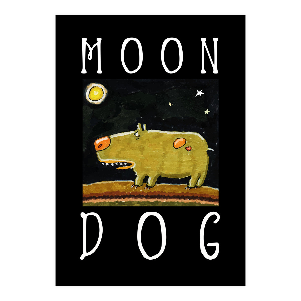 Moon Dog (Print Only)