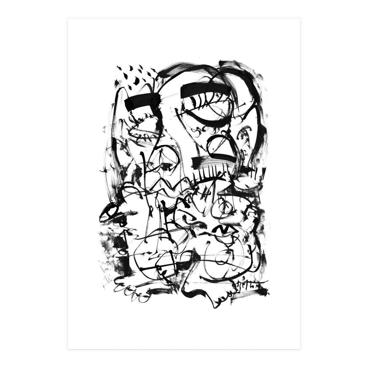 Hard Times - b&w (Print Only)