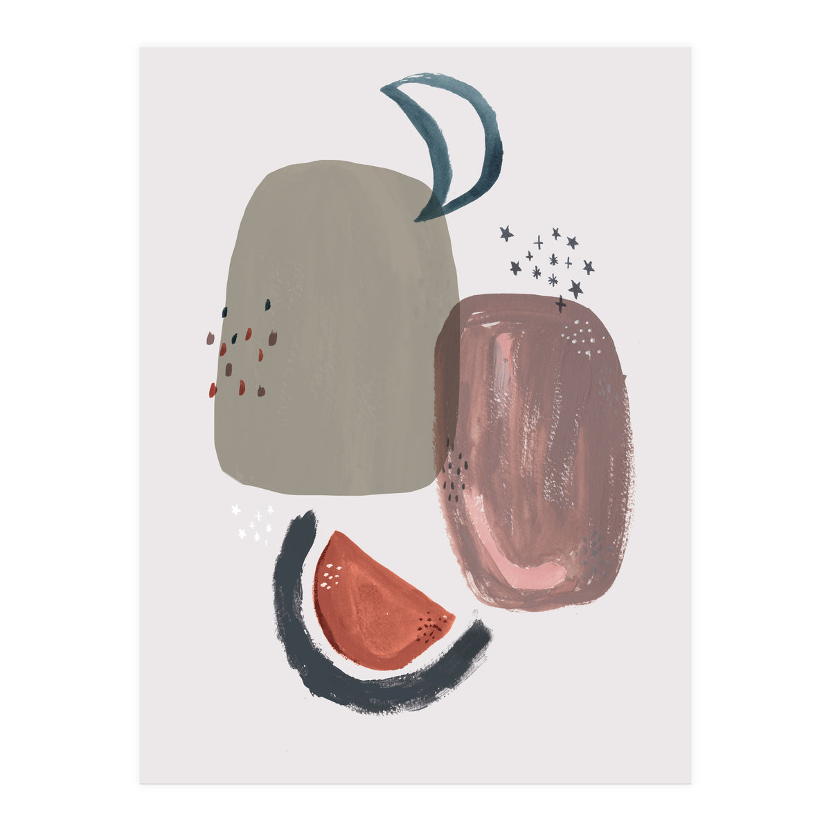 Abstract Moon (Print Only)