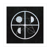 Pentagram moon phases (Print Only) thumbnail