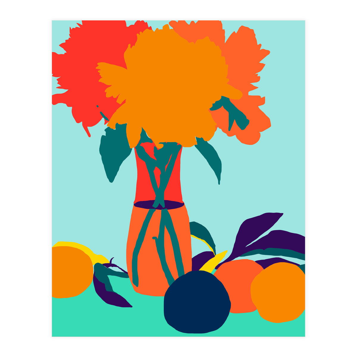 The Greed For Fruit Misses The Flower (Print Only)