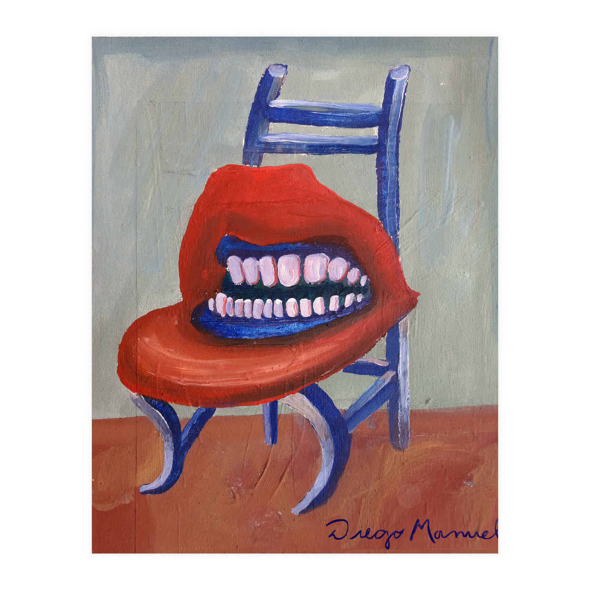 Mouth chair (Print Only)