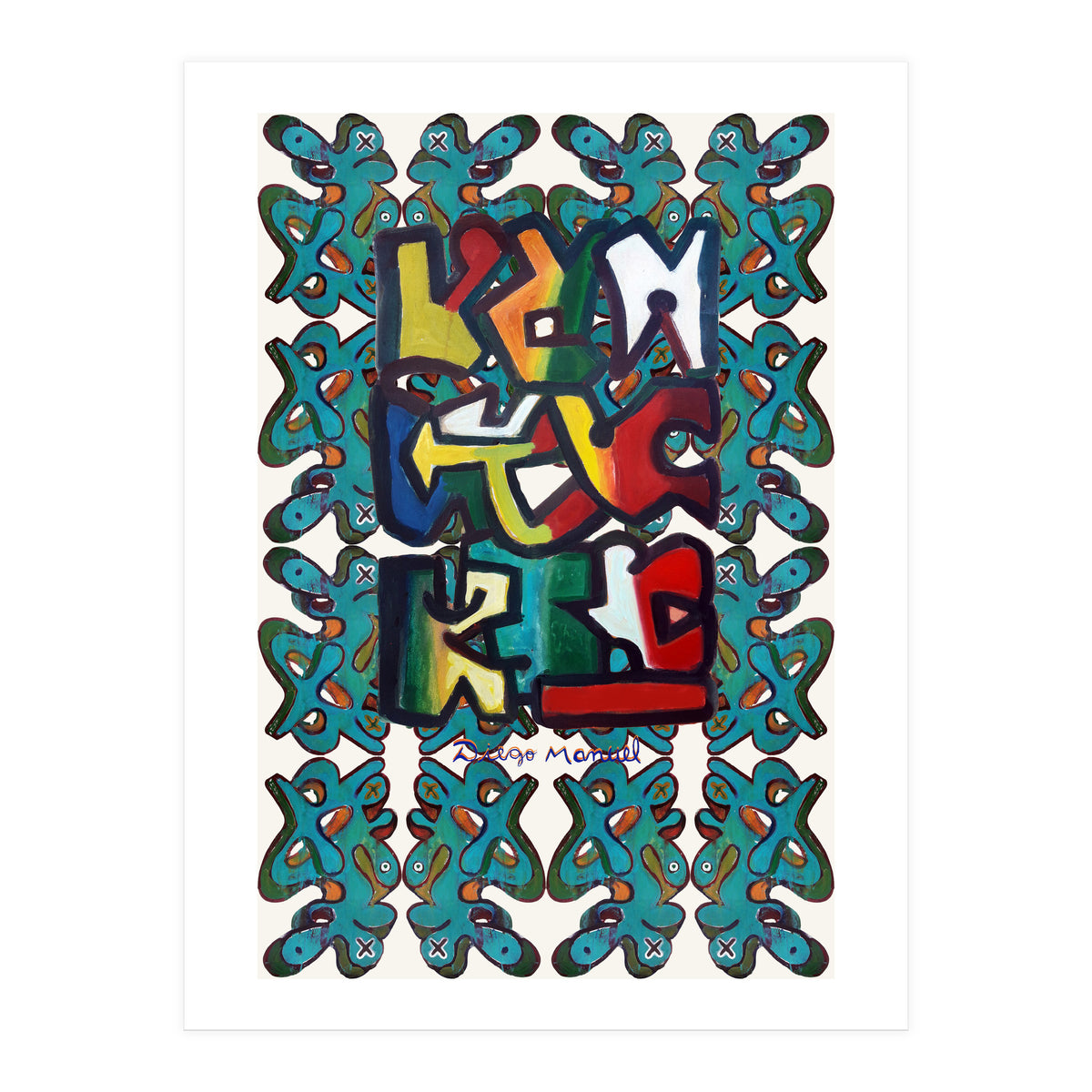 Garffiti 25 And 24 (Print Only)