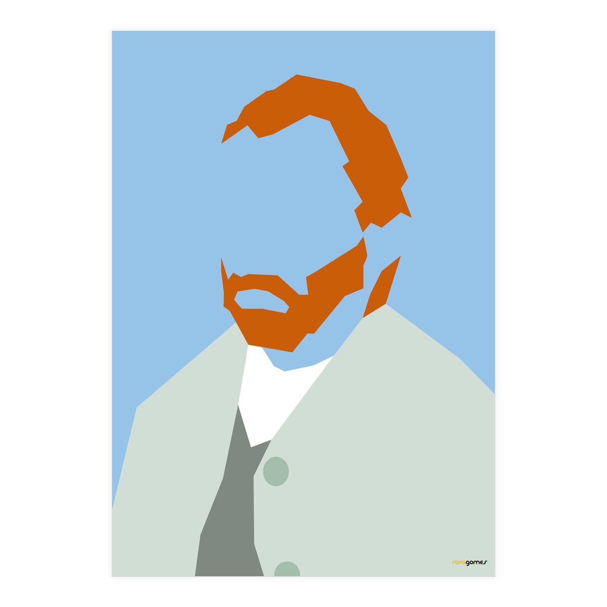 Van Gogh Minimalist (Print Only)