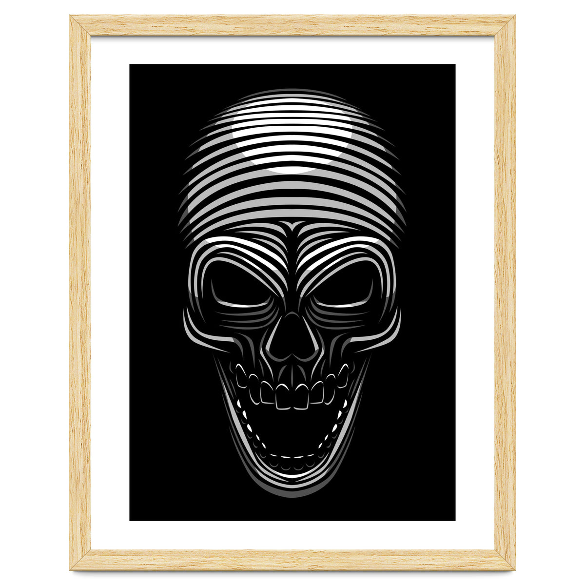 Lines Skull