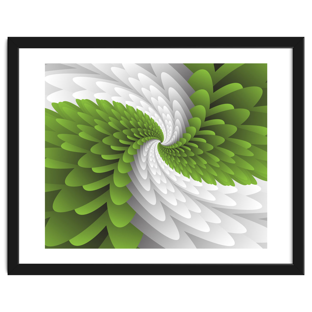 Green Majestic Wings