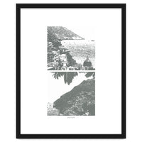 Printed Positano in Grey
