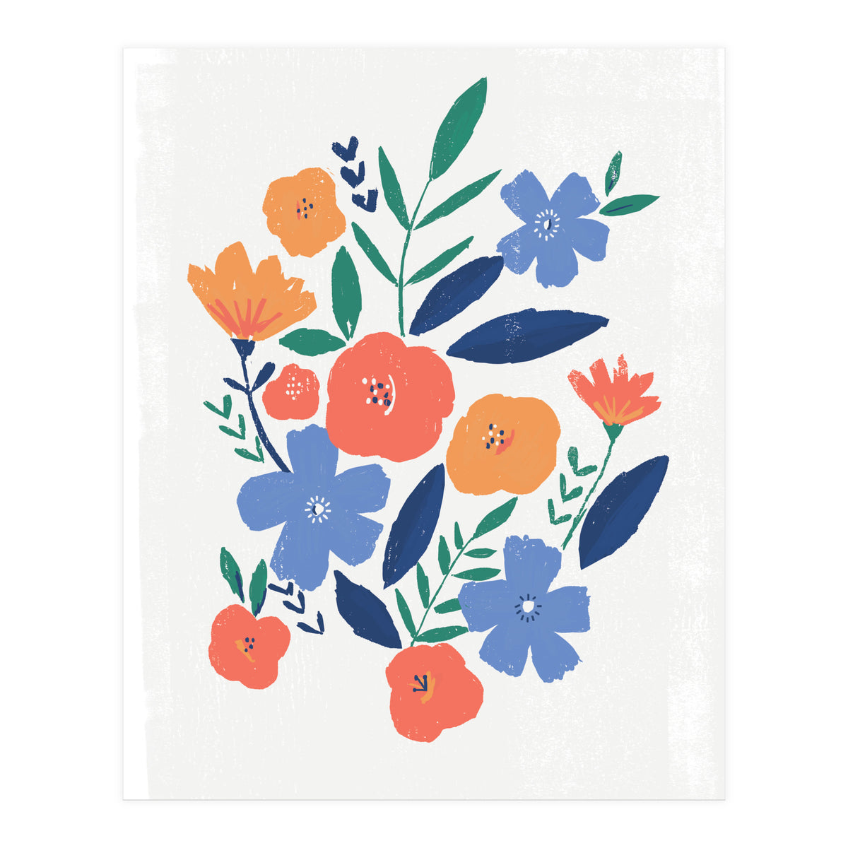 Floral Art Print (Print Only)