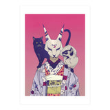 Neko Lady (Print Only) thumbnail