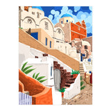Somewhere Far Far Away | Sicily Italy Greece Architecture | Travel Buildings Beautiful Cityscape (Print Only) thumbnail