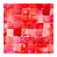Red Squares (Print Only)