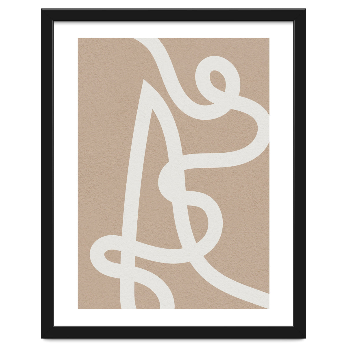 Abstract Minimal Line Art