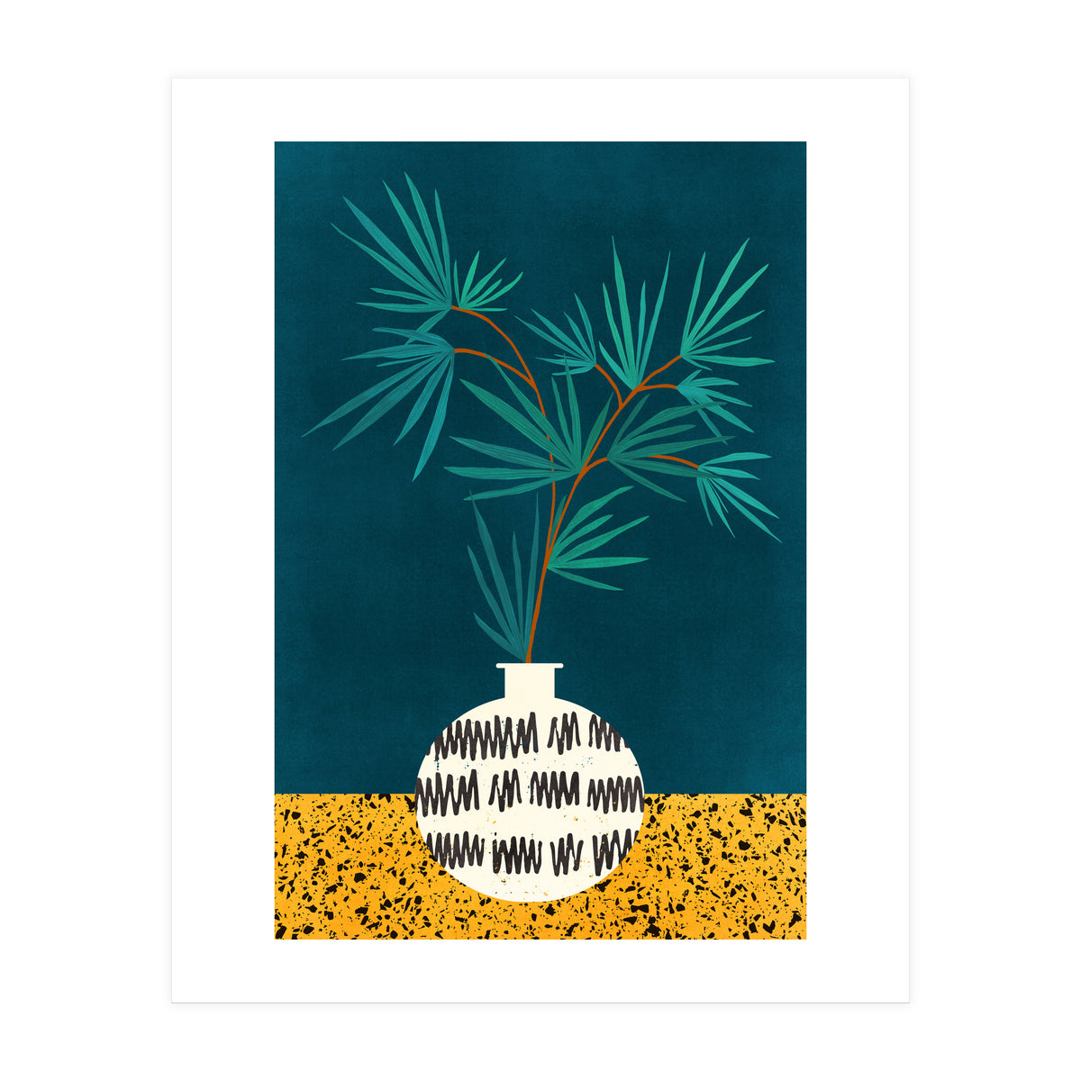 Night Palm (Print Only)