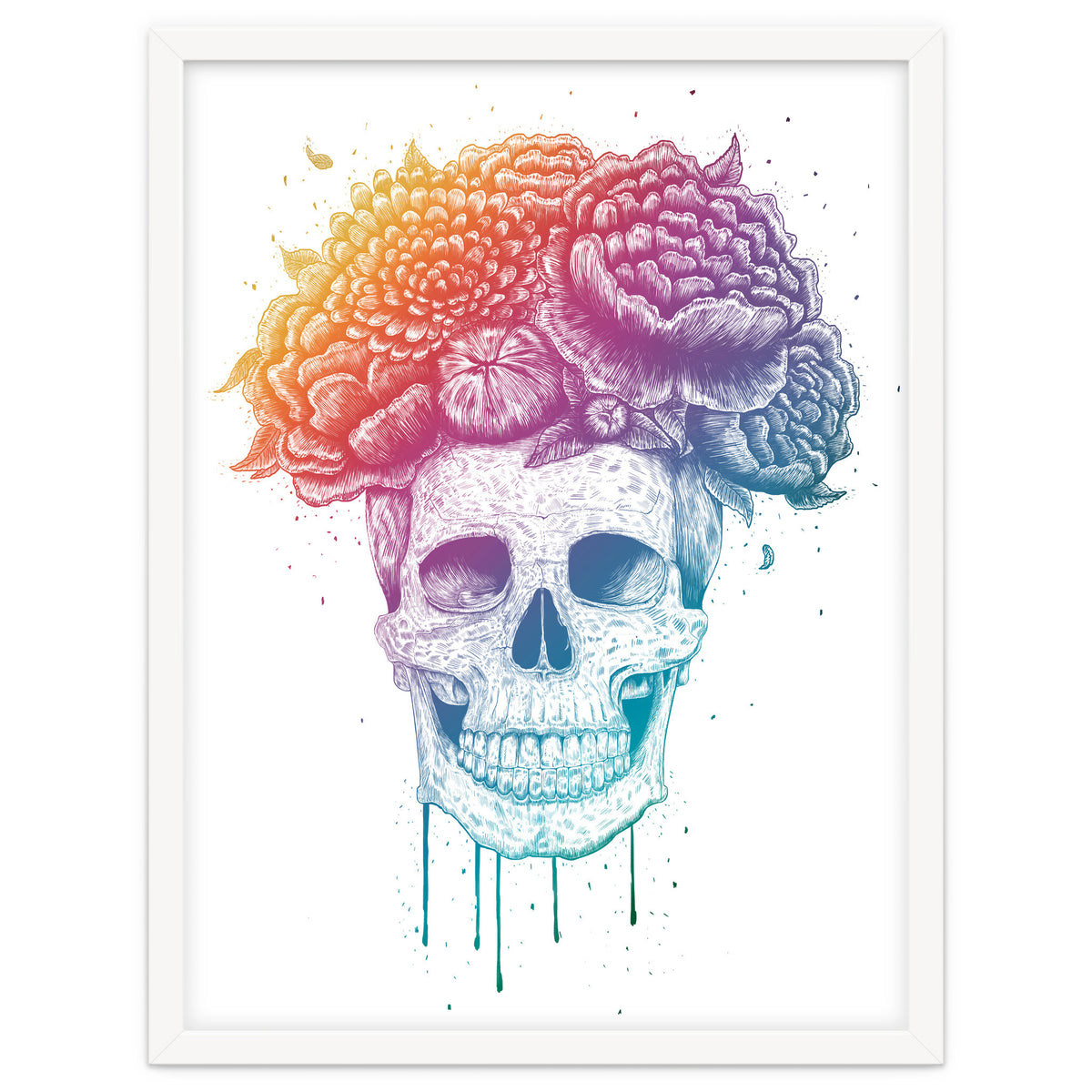 Colorful Skull