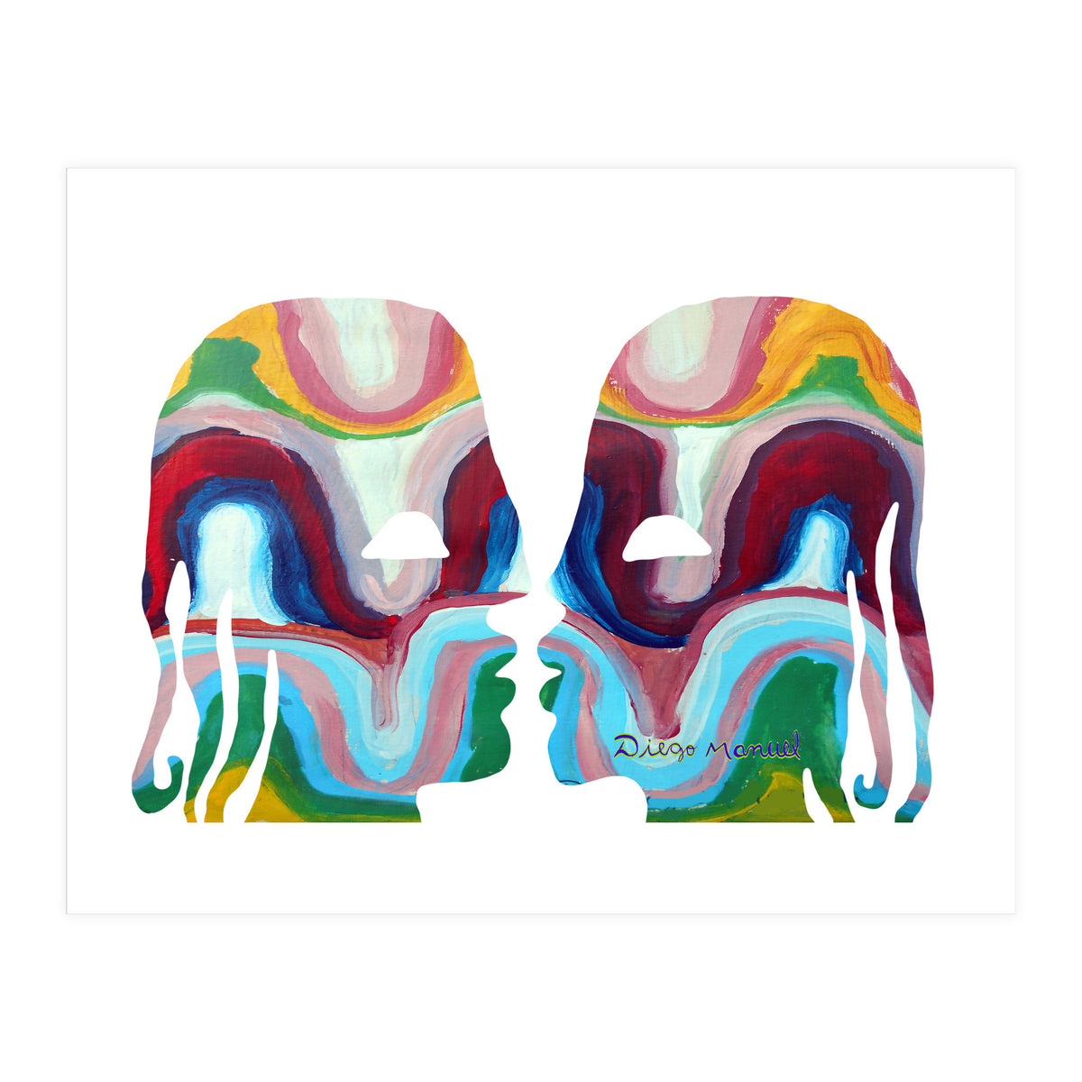 Abstracto Pop Nuevo 6  (Print Only)