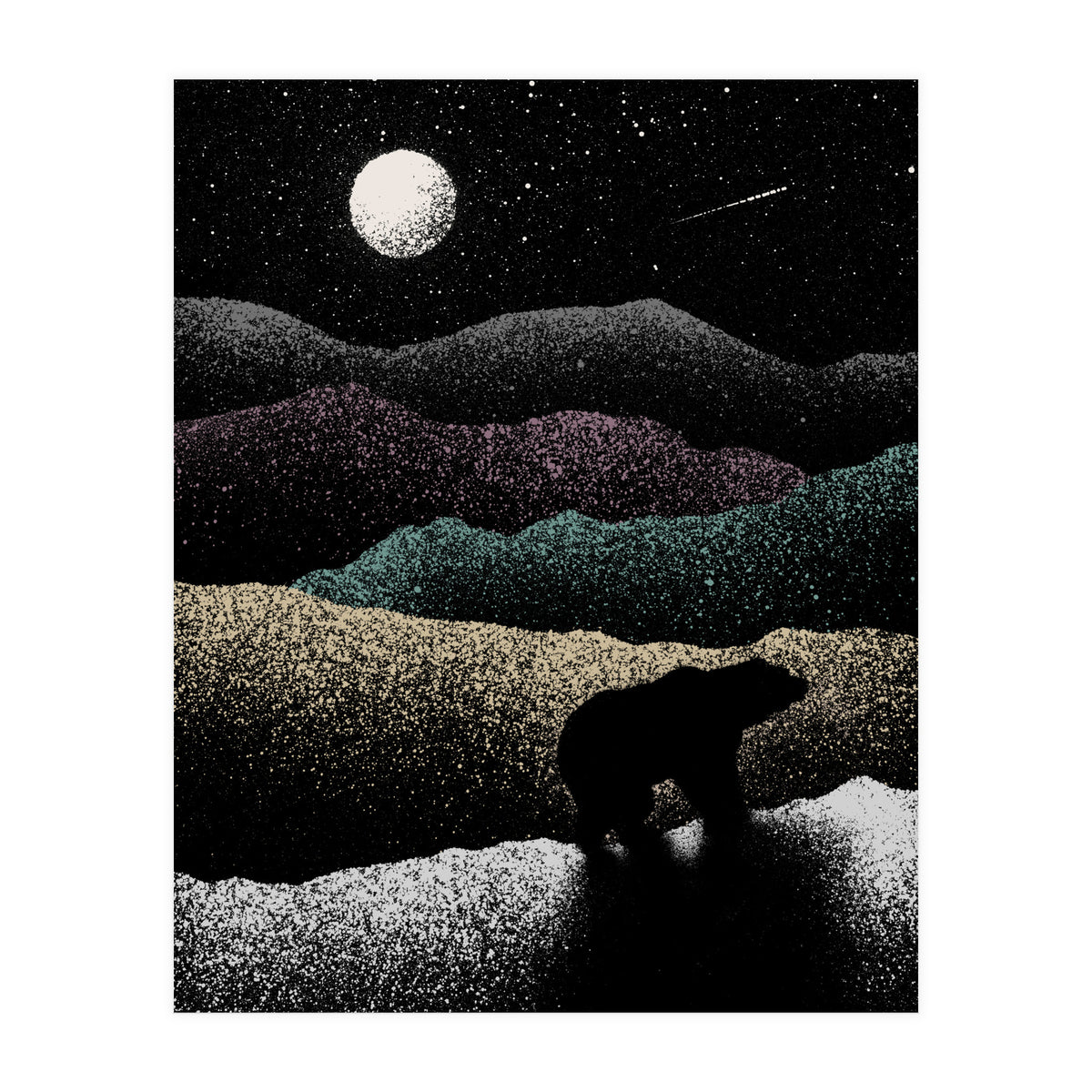 Wandering Bear (Print Only)