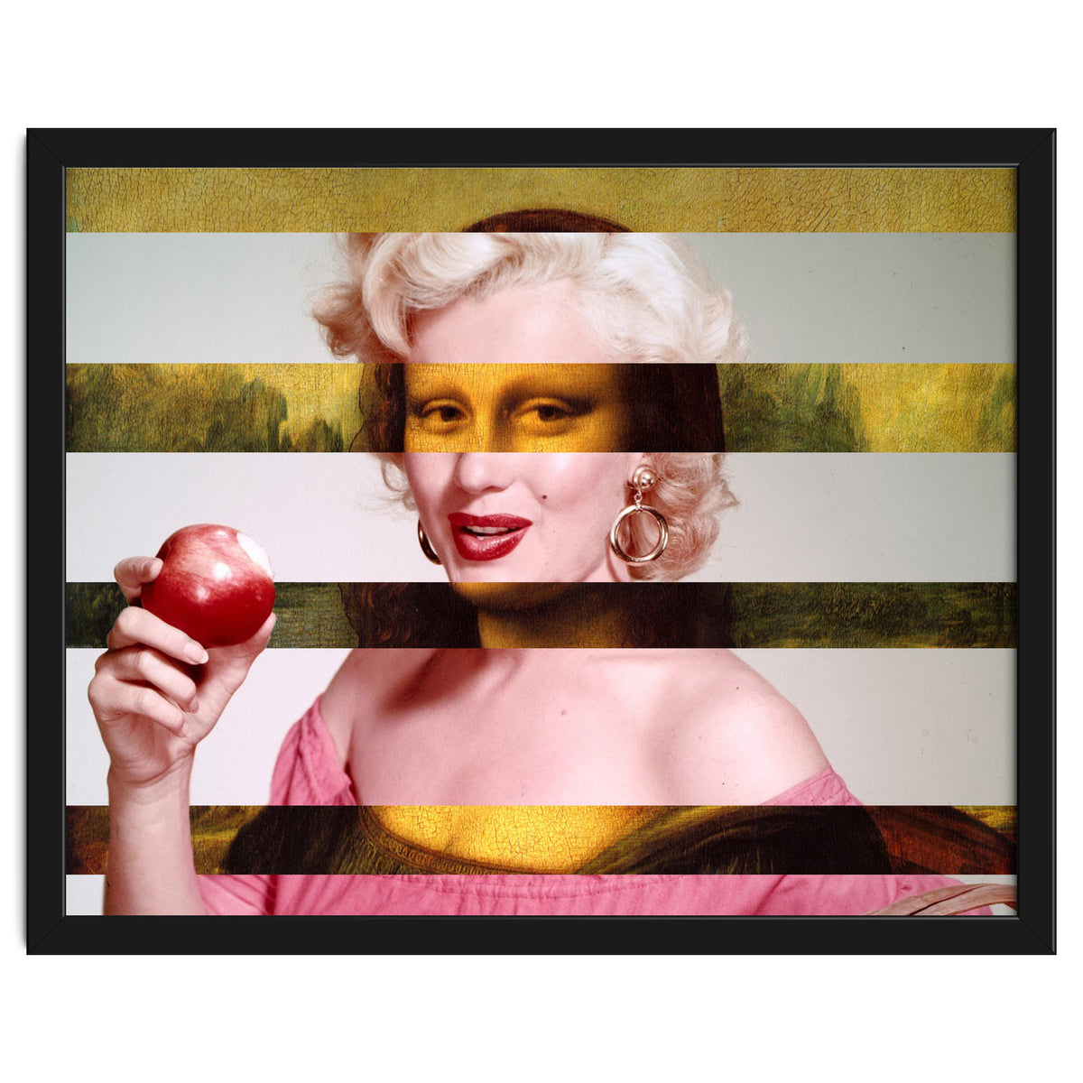 Leonardo Da Vinci's "Mona Lisa" & Marylin Monroe