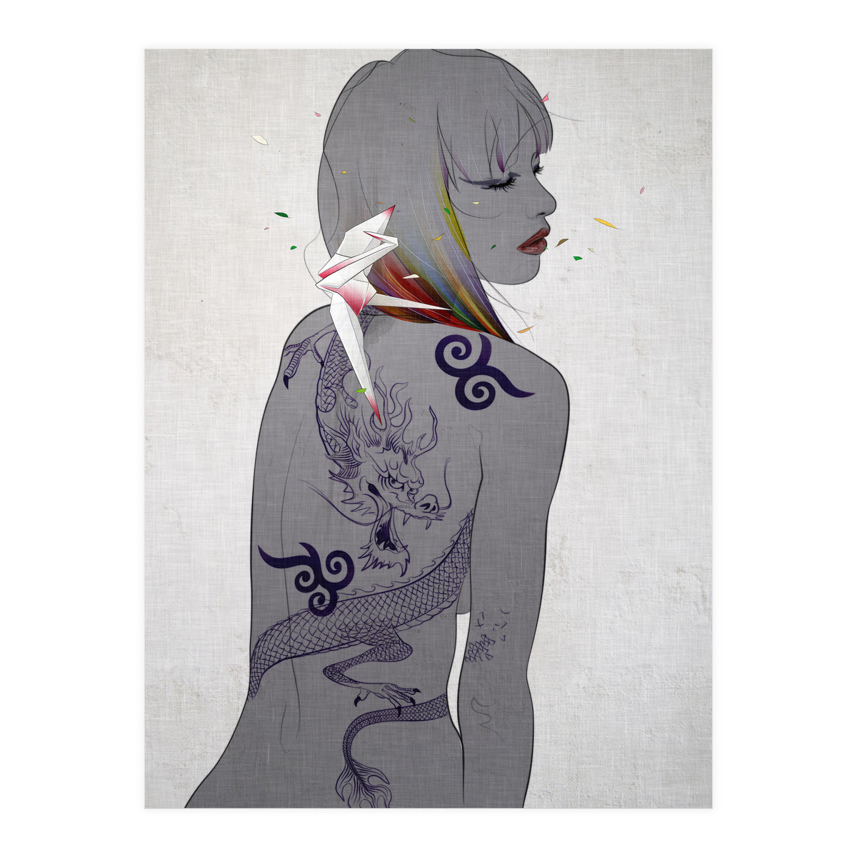 Prayer Of The Dragon Rider Inside (Print Only)