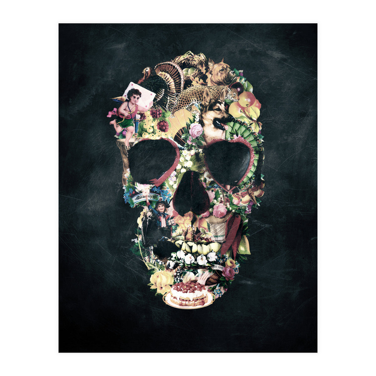 Vintage Skull (Print Only)