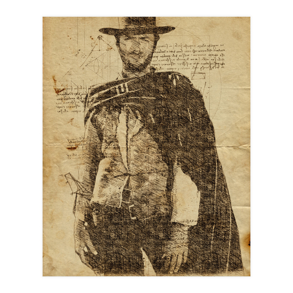 Clint Eastwood (Print Only)