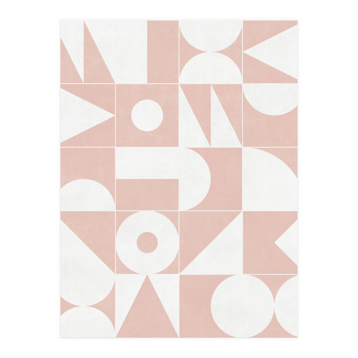 My Favorite Geometric Patterns No.11 - Pale Pink (Print Only)