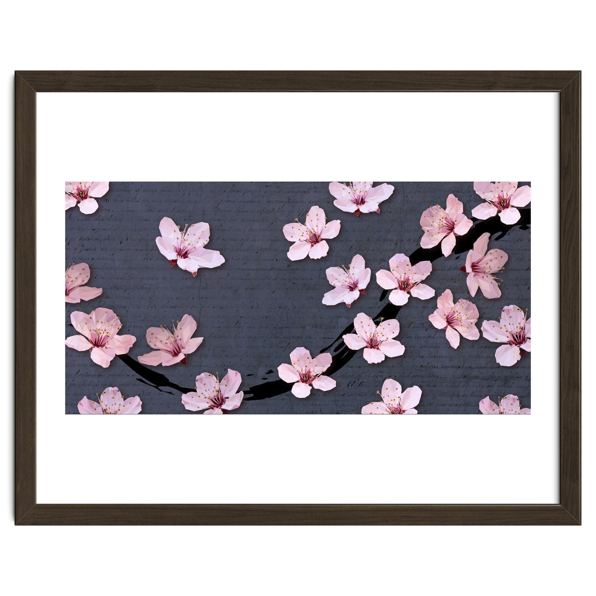 Triangulated Cherry Blossoms