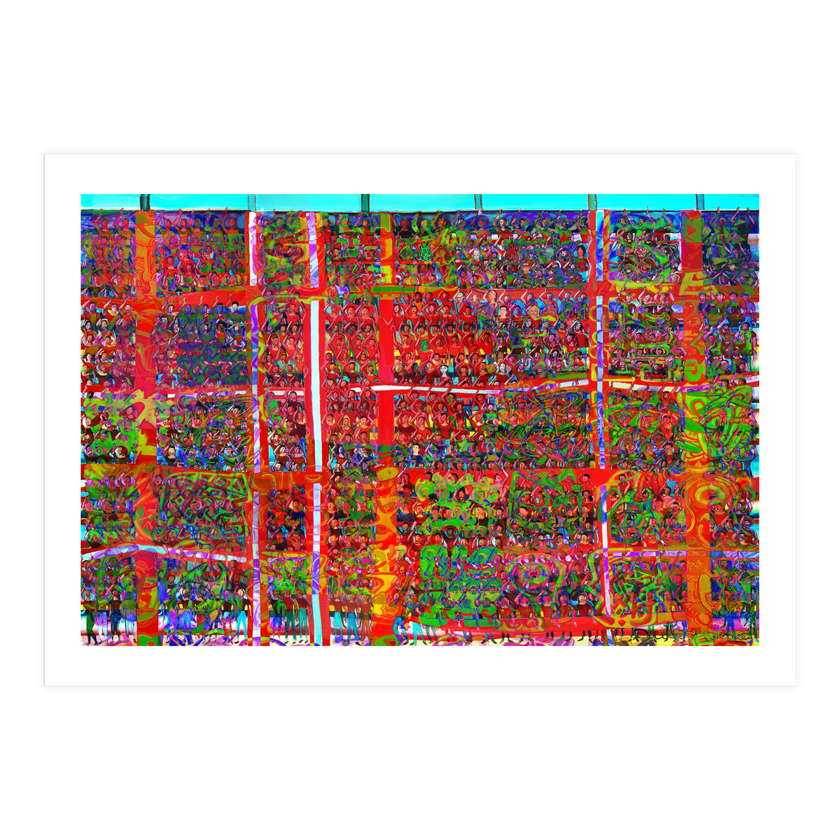 Gran Hinchada Roja 9 (Print Only)