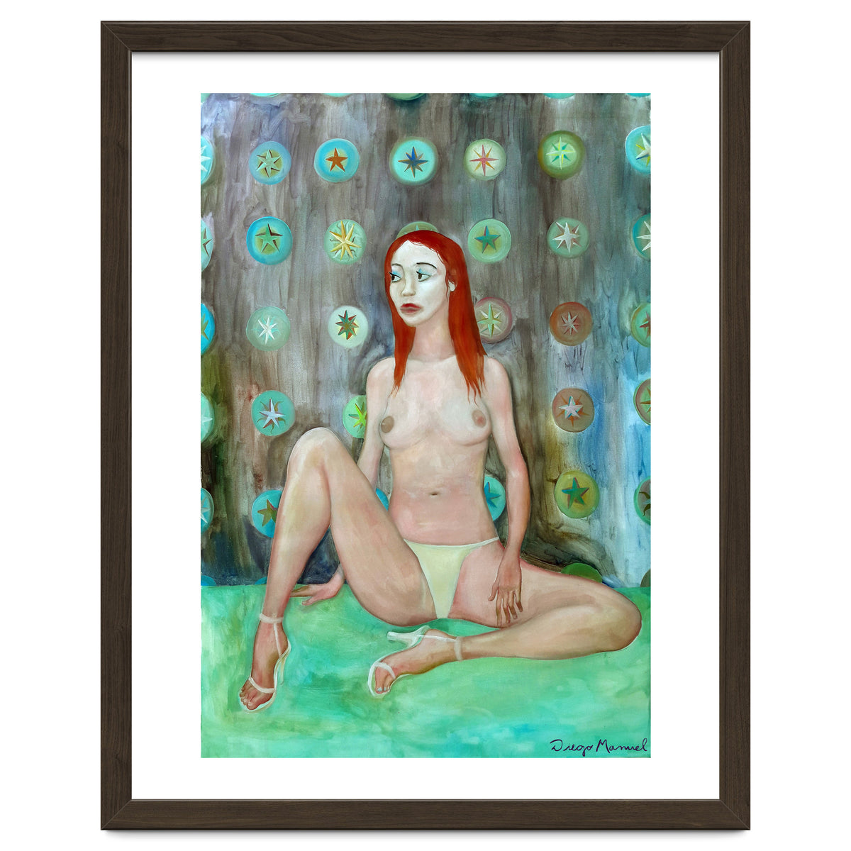 Retrato Con Estrellas