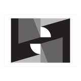 Geometric Shapes No. 11 - monochrome (Print Only) thumbnail