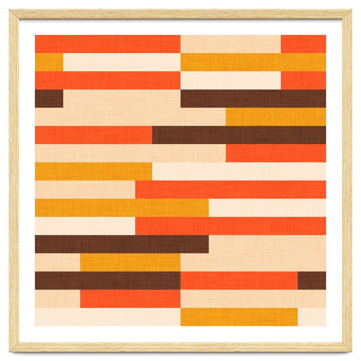 Classic Mid Mod Kilim Stripes