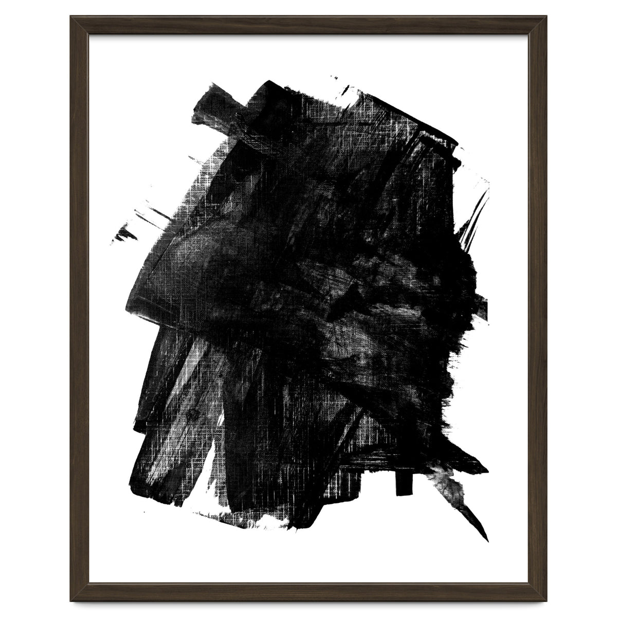 Minimalist Textured Brushstroke Art #3