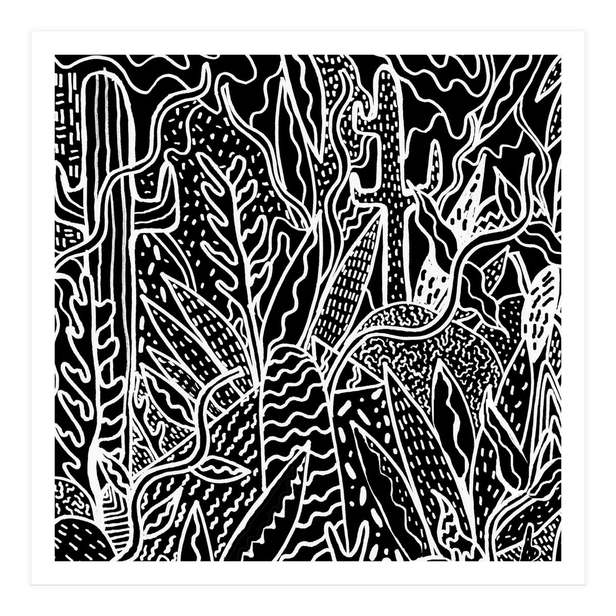 The Garden Ohh Deer (Print Only)