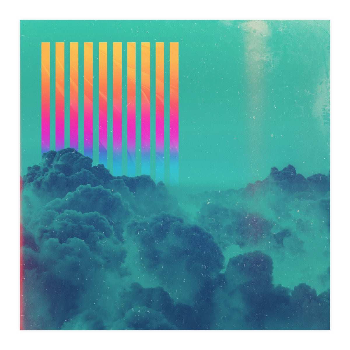 Striped Sky  (Print Only)