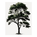 Tree Minimalist Watercolor (Print Only) thumbnail