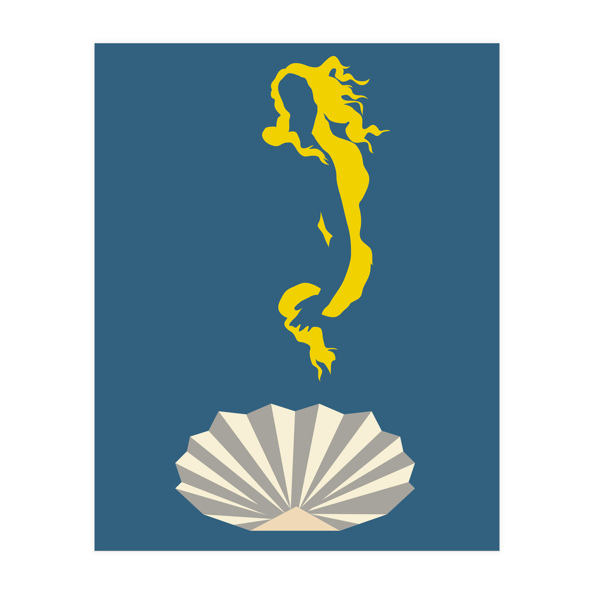 The Birth Of Venus Minimalist (Print Only)