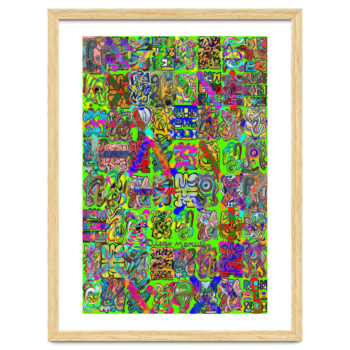 Graffitis 2021 Tapiz 103