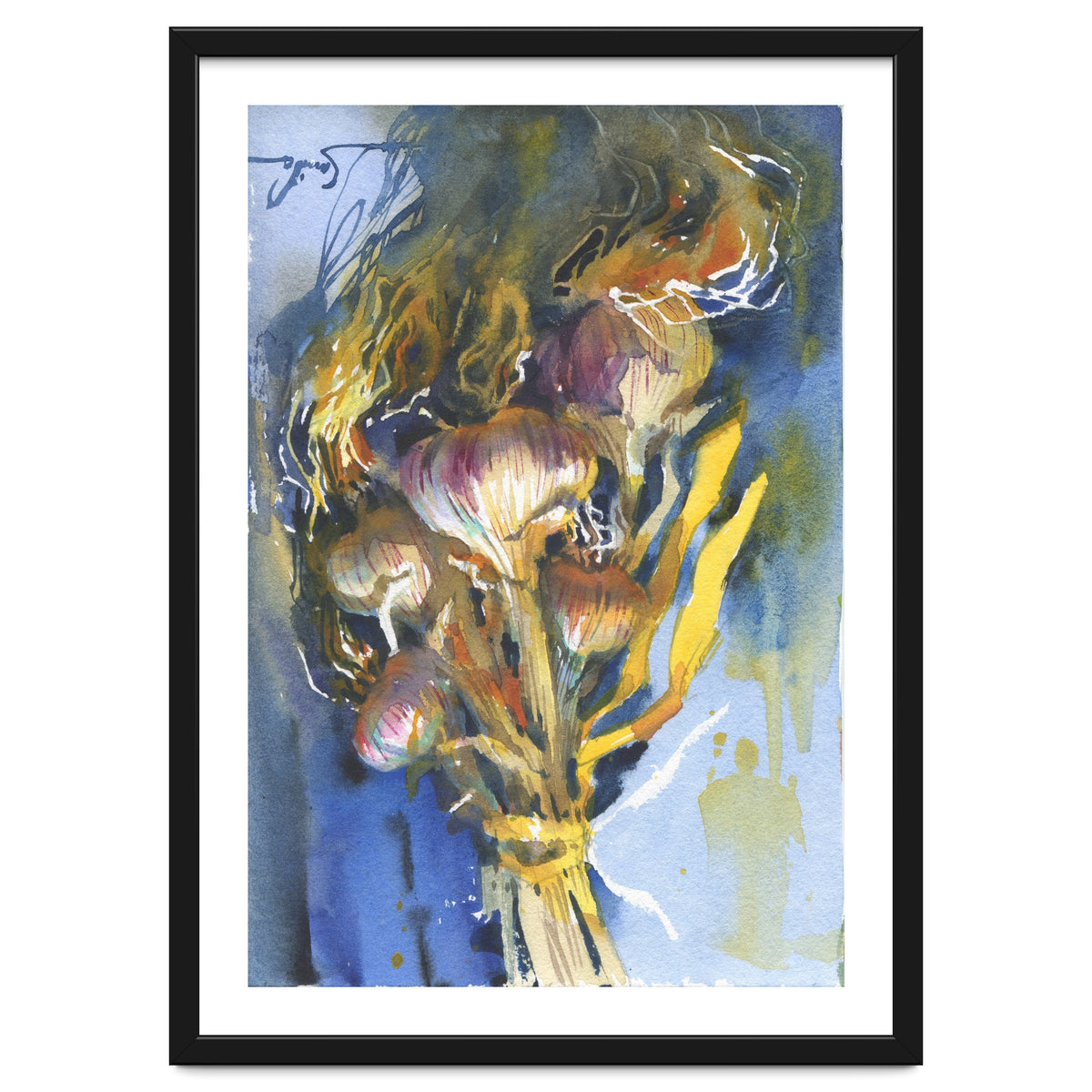 Sunny still life Garlic