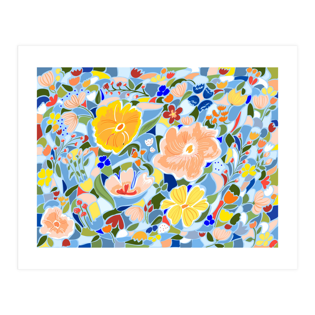Summery Floral (Print Only)