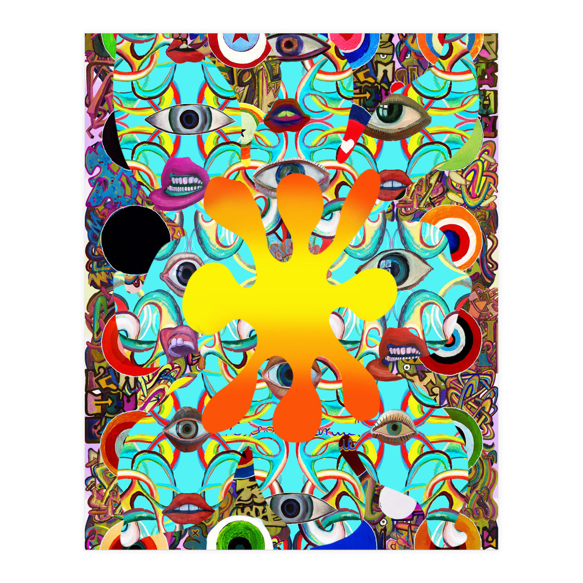 Fuego Y Graffiti 78 (Print Only)