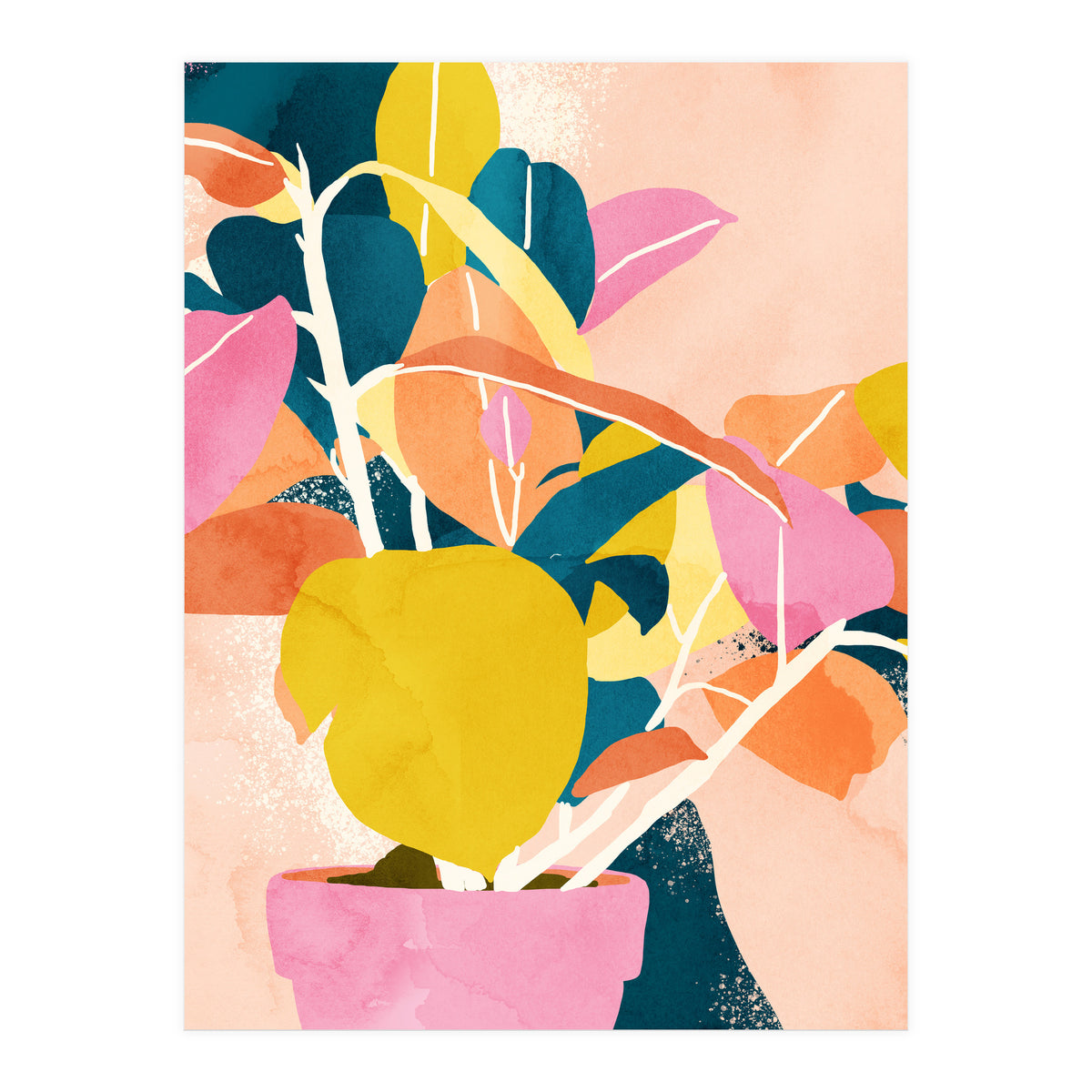 Nature Always Wears The Colors Of The Spirit (Print Only)